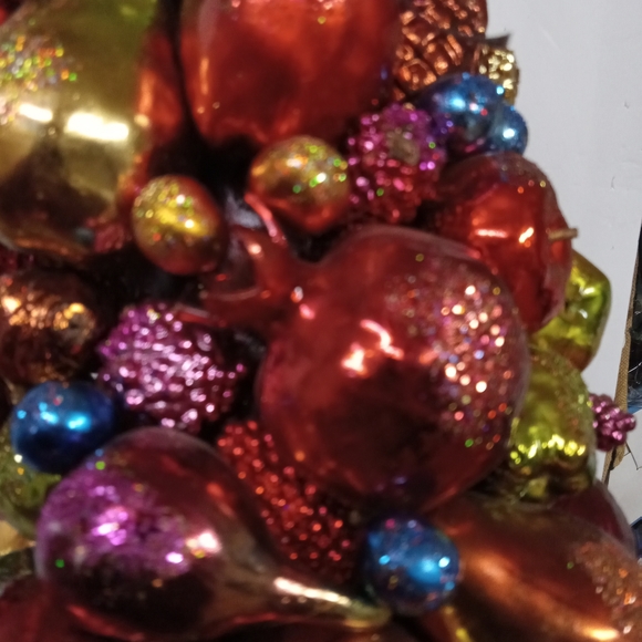 Amazon.com: Inweder Ornament Tree Display Stand: 30” Tall  Vintage Table-top Handmade Tree Fruits Ornament on a Pedestal 17\